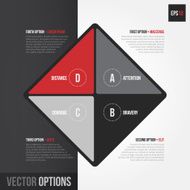 Vector infographics abstract banner template design N26