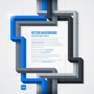 Vector infographics abstract background template design N10