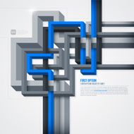 Vector infographics abstract background template design N11