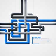 Vector infographics abstract background template design N15