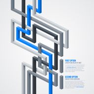 Vector infographics abstract background template design N16