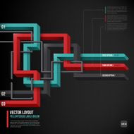 Vector infographics abstract banner template design N44