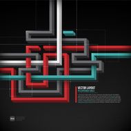 Vector infographics abstract banner template design N48
