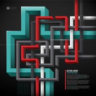 Vector infographics abstract banner template design N52