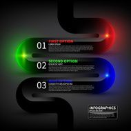 Abstract infographics banner design N12