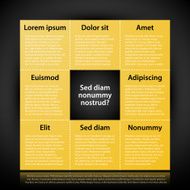 Abstract infographics banner design N20