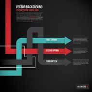 Abstract infographics banner design N28