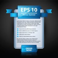 Abstract infographics banner design N34