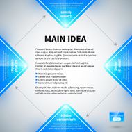Blue and glossy background N38
