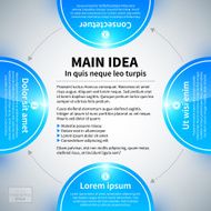 Blue and glossy background N39