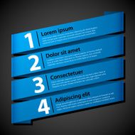 Abstract infographics banner design N50