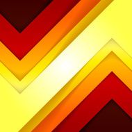 Abstract red and orange triangle shapes background N4
