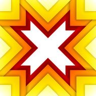Abstract red and orange triangle shapes background N5