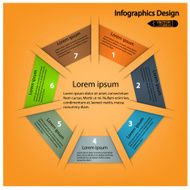 Modern infographics options banner N593