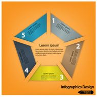 Modern infographics options banner N594