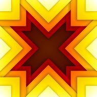 Abstract red and orange triangle shapes background N7