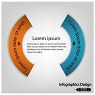 Modern infographics options banner N597