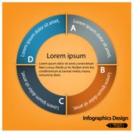 Modern infographics options banner N598