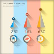 abstract chart infographics N8