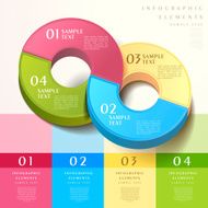 Abstract infographics N198