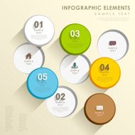 abstract circle infographics N10