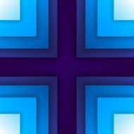 Abstract blue paper triangle shapes background N3