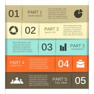 Modern vector template for your business project N251
