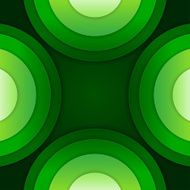 Abstract red and orange circles vector background N4