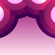 Abstract purple round shapes background N6
