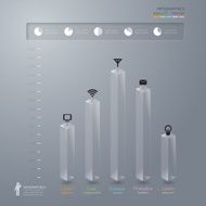 Infographics vector design template N307
