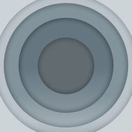 Abstract grey paper circles vector background N8