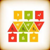 Modern geometrical abstract background N4