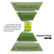 Modern infographics options banner N600