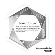 Modern infographics options banner N601
