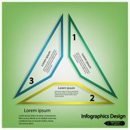 Modern infographics options banner N603