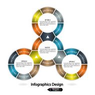 Modern infographics options banner N604