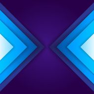 Abstract blue triangle shapes background N3
