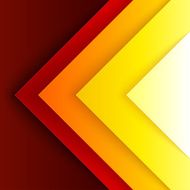 Abstract red and orange triangle shapes background N12