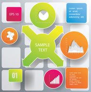 Infographic Abstract figure