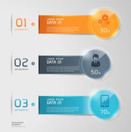 Modern Business step label paper options