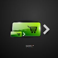 Shiny glass infographic design N3