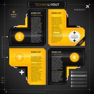 Techno background N48