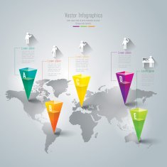 Infographics vector design template N279