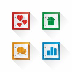 Communication icons set N14