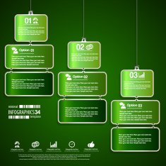 Minimal infographic template N34