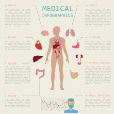 Medical and healthcare infographic N18