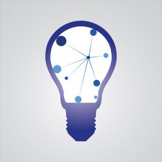Idea concept with light bulb