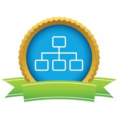 Gold structure logo