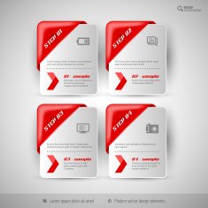 Business infographics template for web design presentation edu N8