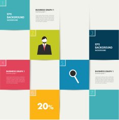Modern flat template N6